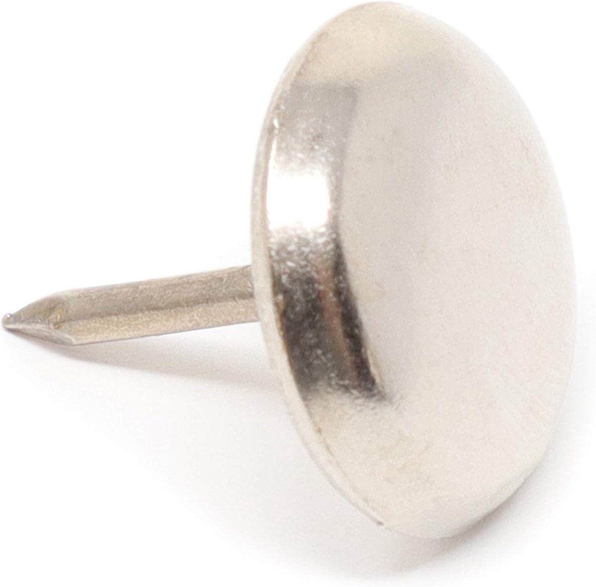 Metal Glides - Furniture Feet - Vloer Beschermen - Met Nagel Bevestiging - 20 mm Diameter - Zilver