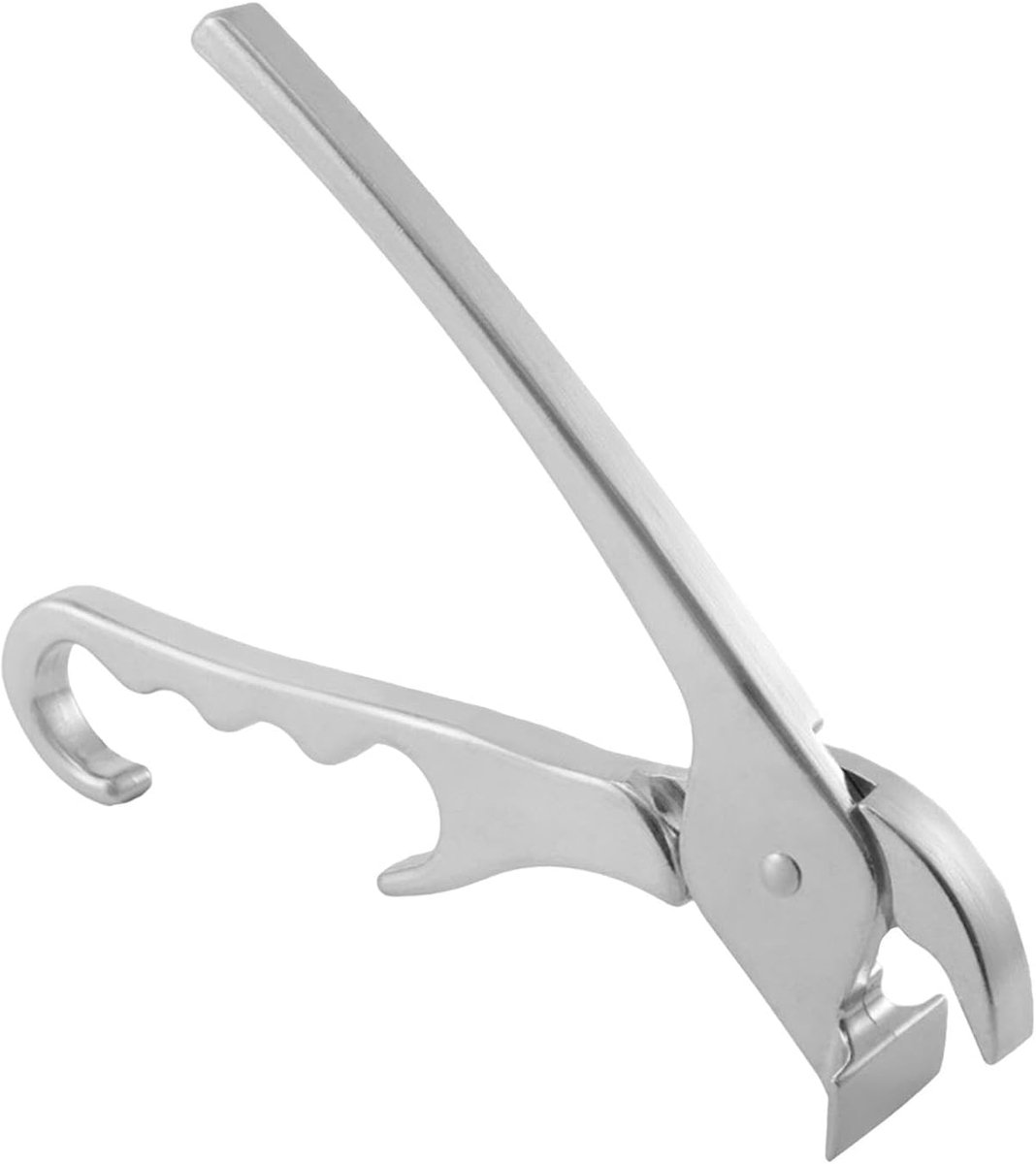 Kookplaat Tang - Grijptang Keuken - Hete Gerechten Pakken - Hittebestendig Aluminium - 19.5 x 3.5 cm - Meerkleurig