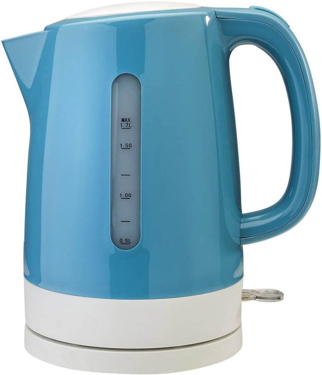 Waterkoker - Ketel - Snel Water Koken - Draadloos Ontwerp - 17 Liter - Blauw
