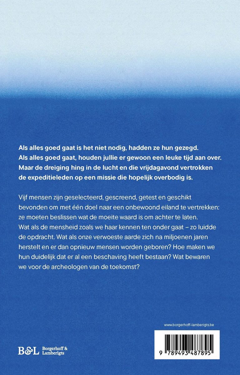 Als alles goed gaat - back cover