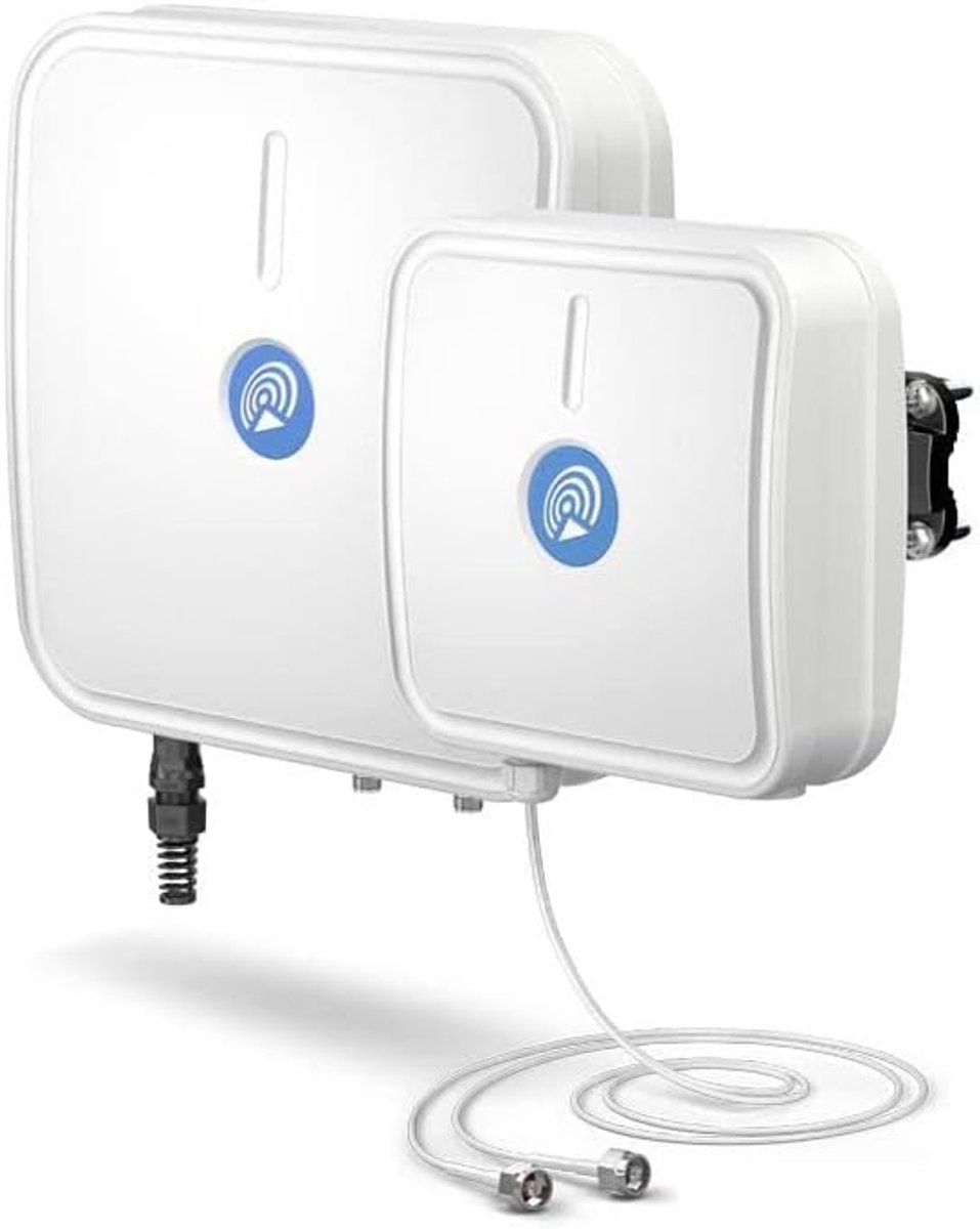 Netwerk Antenne Kit - Signaal Versterker - Draadloze Verbinding - Bi-directioneel Signaal - 40 x 40 x 20