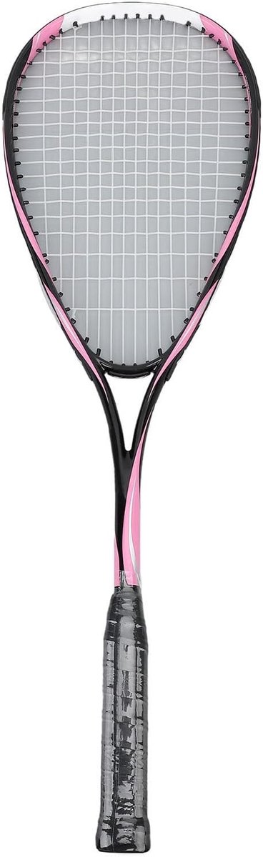 Squash Rackets - Racquetball Set - Sport Training - Extra Groot Slagoppervlak - Lichtgewicht Carbon - Roze