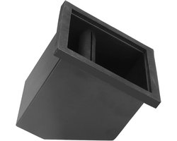 Koffie Klopbox - Aanrecht Bak - Koffiedik Verwerken - Open Bodem Ontwerp - 20x20x18 cm