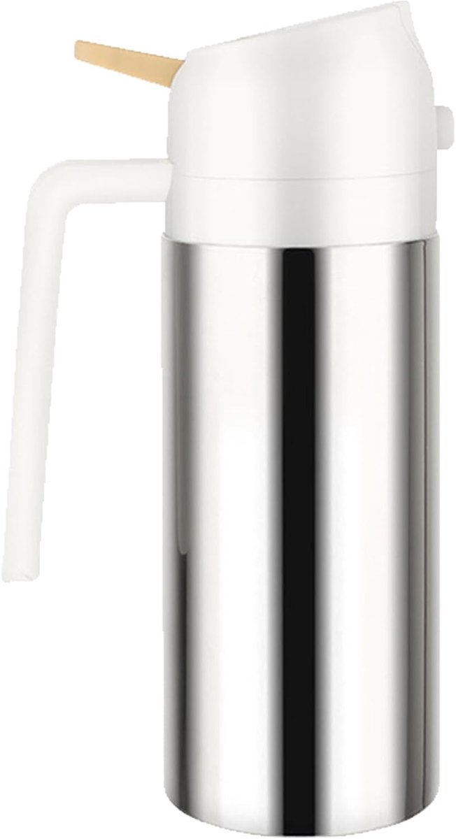 Oliesproeier RVS - Keuken Spuitfles - Gezond Koken - 304 RVS Materiaal - 360ml 500ml - Wit