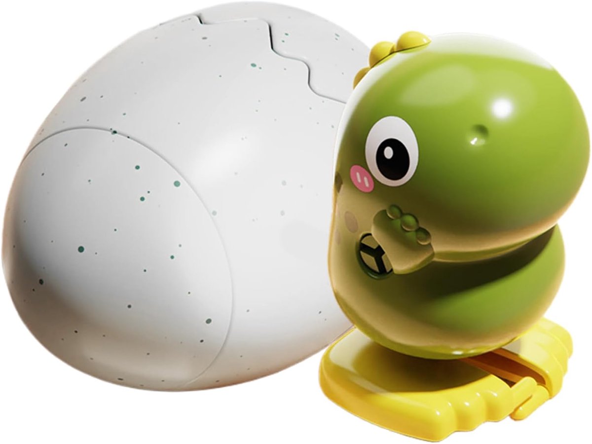 Opwind Speelgoed - Wandelende Dieren - Cadeau Idee - Mechanisch Springend - 13 x 10 x 8 cm - Dinosaurus