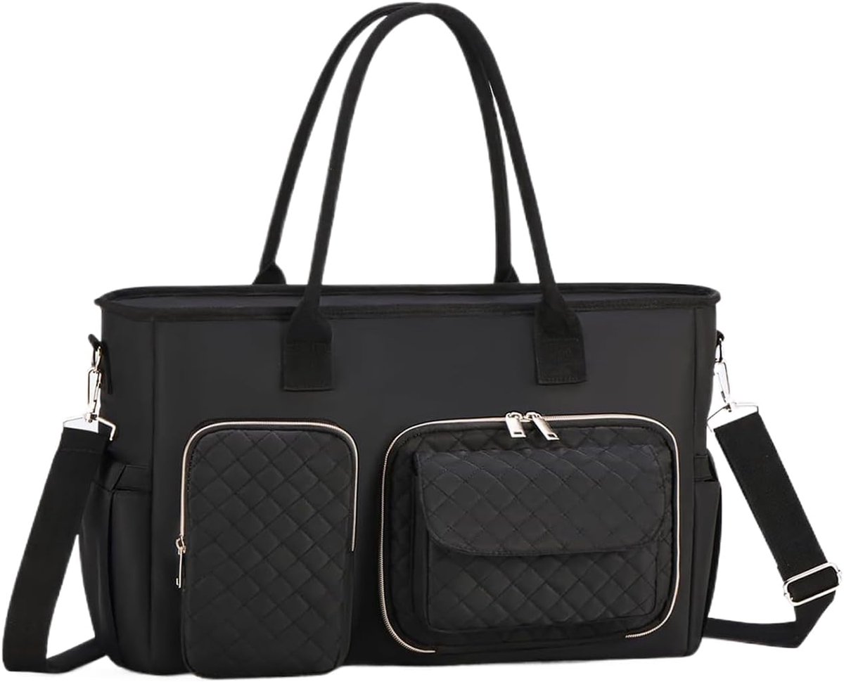 Lunchtas Schoudertas - Isolatie Draagtas - Kantoor Reizen - Waterdicht Lekvrij - 40x30x16.5cm