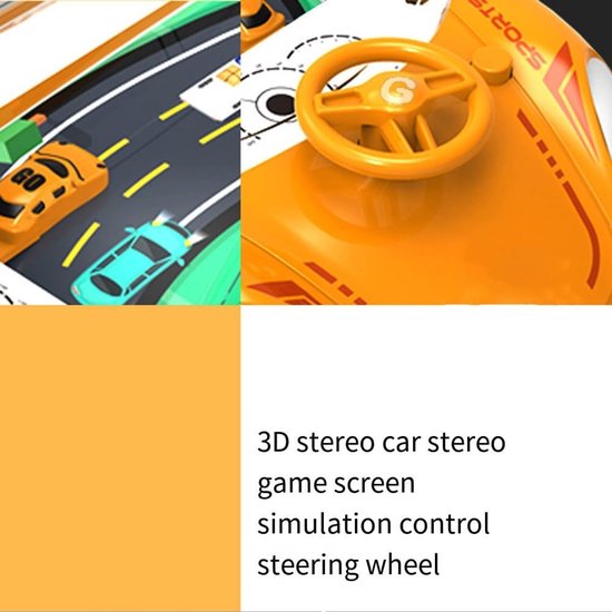 Interactieve race auto - Speelgoed stuur - Race simulatie - Educatief avontuur — afbeelding 3