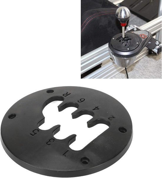 Schakelpook Kit - Versnellingspook Modificatie - Race Simulatie - 6 Snelheden Demping - 75 Mm Hendel - Zwart — afbeelding 4