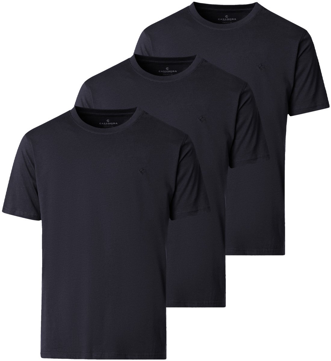 CASAMODA Heren t-shirt 3 pack Basic