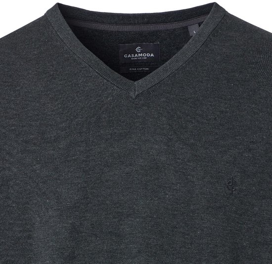 Casa Moda Spencer Gris Foncé Tricoté Comfort Fit - L