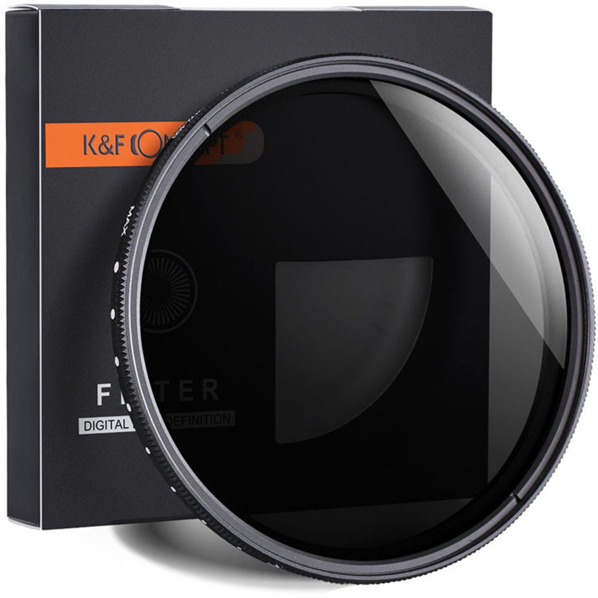 K&F Nano B Serie Variabler ND2-400 Filter 77mm