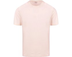 King Essentials The Steve T-Shirt Lichtroze - Maat L - Heren - Casual T-shirts