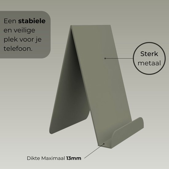 Carrelage standard en métal - Support pour carrelage JOY Sage - HOYA living (support pour carrelage - carrelage standard en acier - support pour carrelage en métal - convient également pour les carrelages Story )