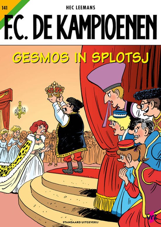 F.C. De Kampioenen 141 - Gesmos in Splotsj - cover