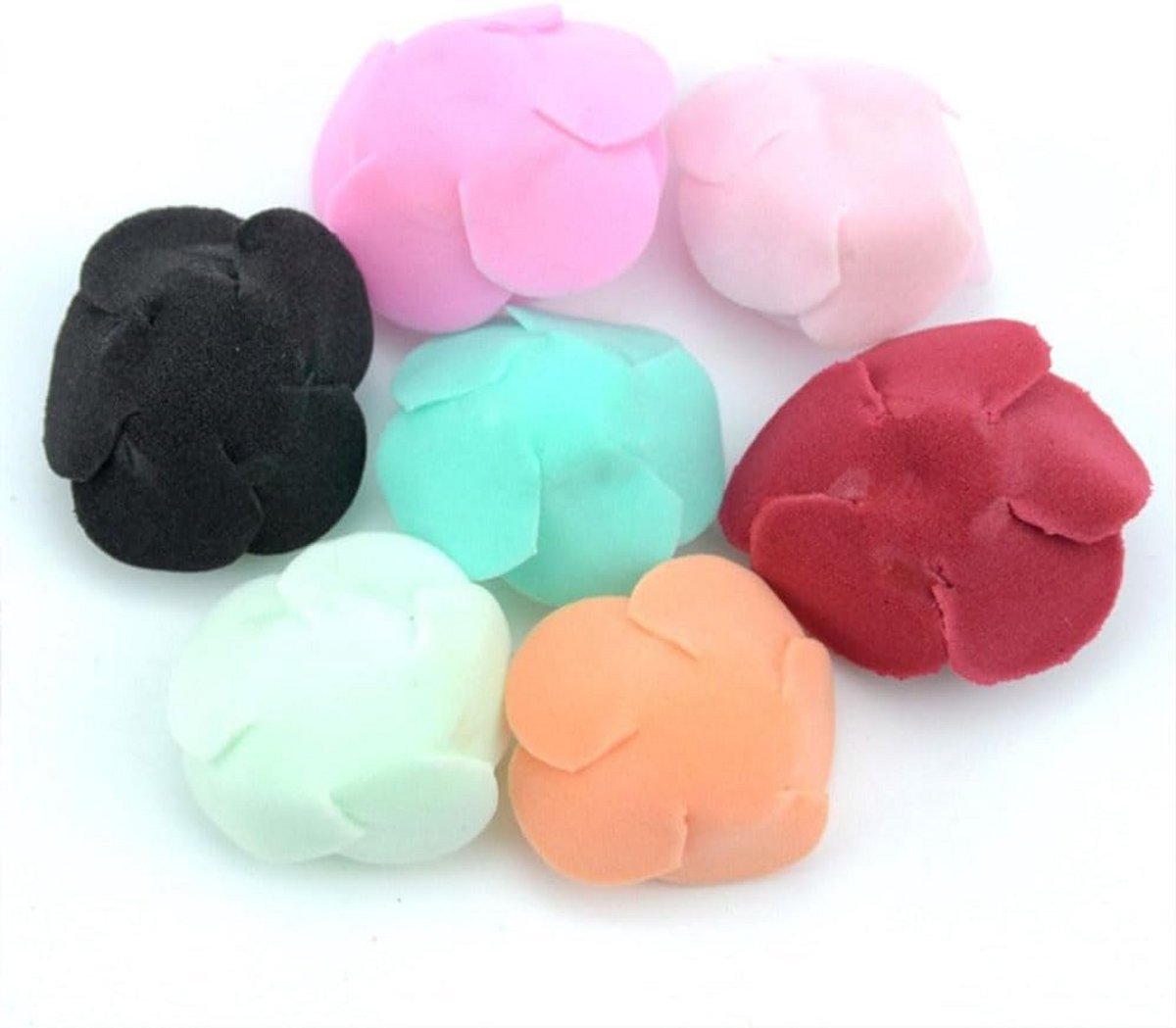 100 Stuks Mini Schuimrozen Rozenkoppen Decoratief Kunstbloemen voor Bruiloft Feest en DIY