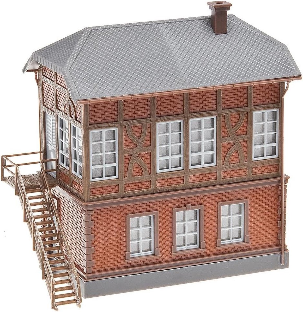 Modelbouw Gebouwbaksteen Set - Vakwerk Constructie voor Huis en Diorama