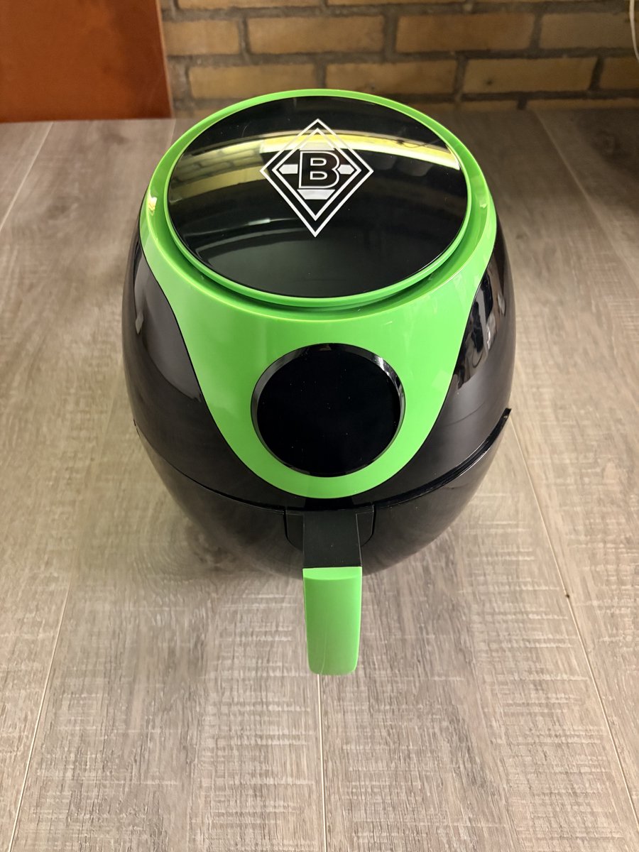 Airfryer - Hetelucht Friteuse - 3 Liter - 1400W - Zwart