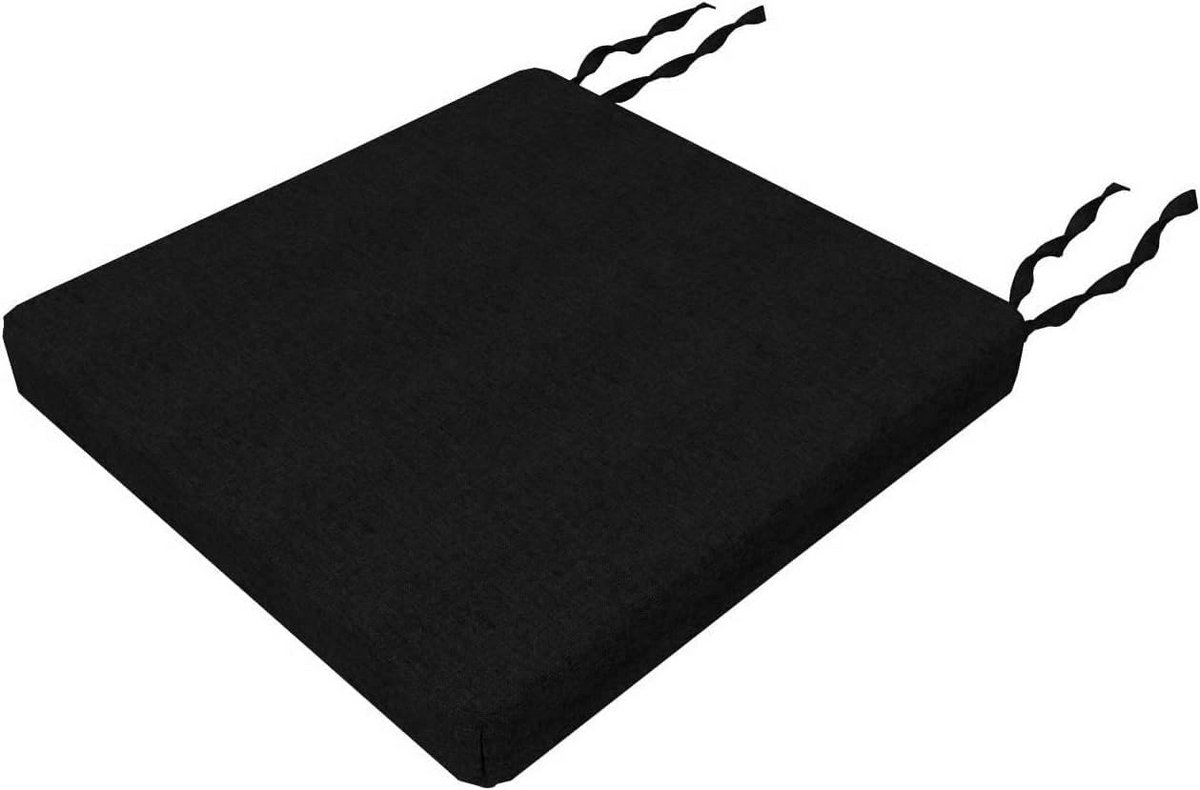Vierkussen Tuinstoel 40x40 cm Kussen – Afneembare Hoes Wasbaar – Zacht Zitkussen voor Binn