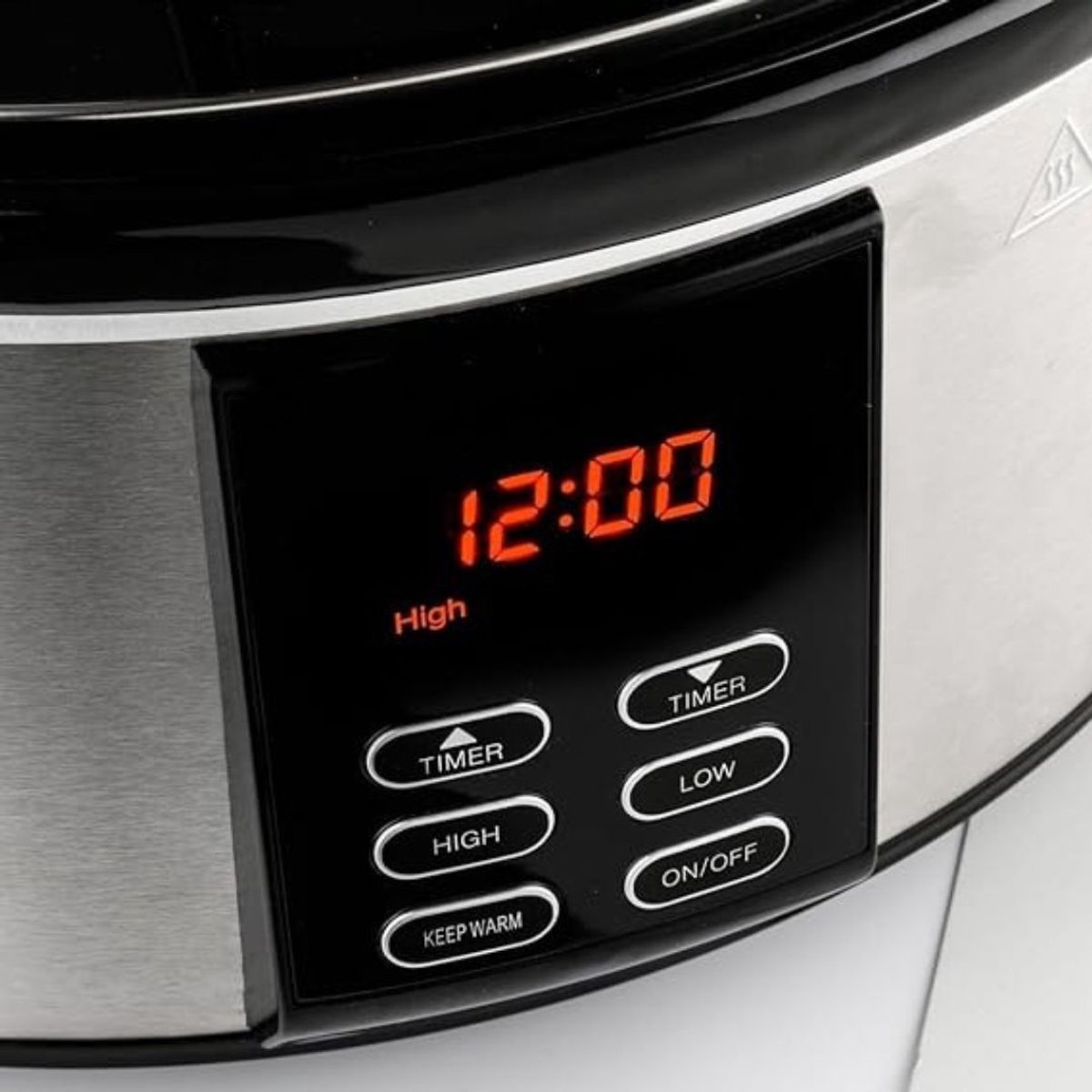 Aura® Slowcooker met Timer - Stoompan - Crockpot - Inclusief Warmhoudfunctie - Zwart - 40cm x 32cm x 24cm – foto 7