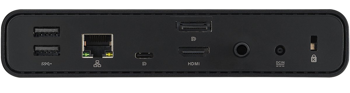 ASUS Triple Display USB-C Dock DC300 - Laptop-dockingstation - USB 3.2 Gen 2 (3.1 Gen 2) Type-C - Zwart thumbnail 5