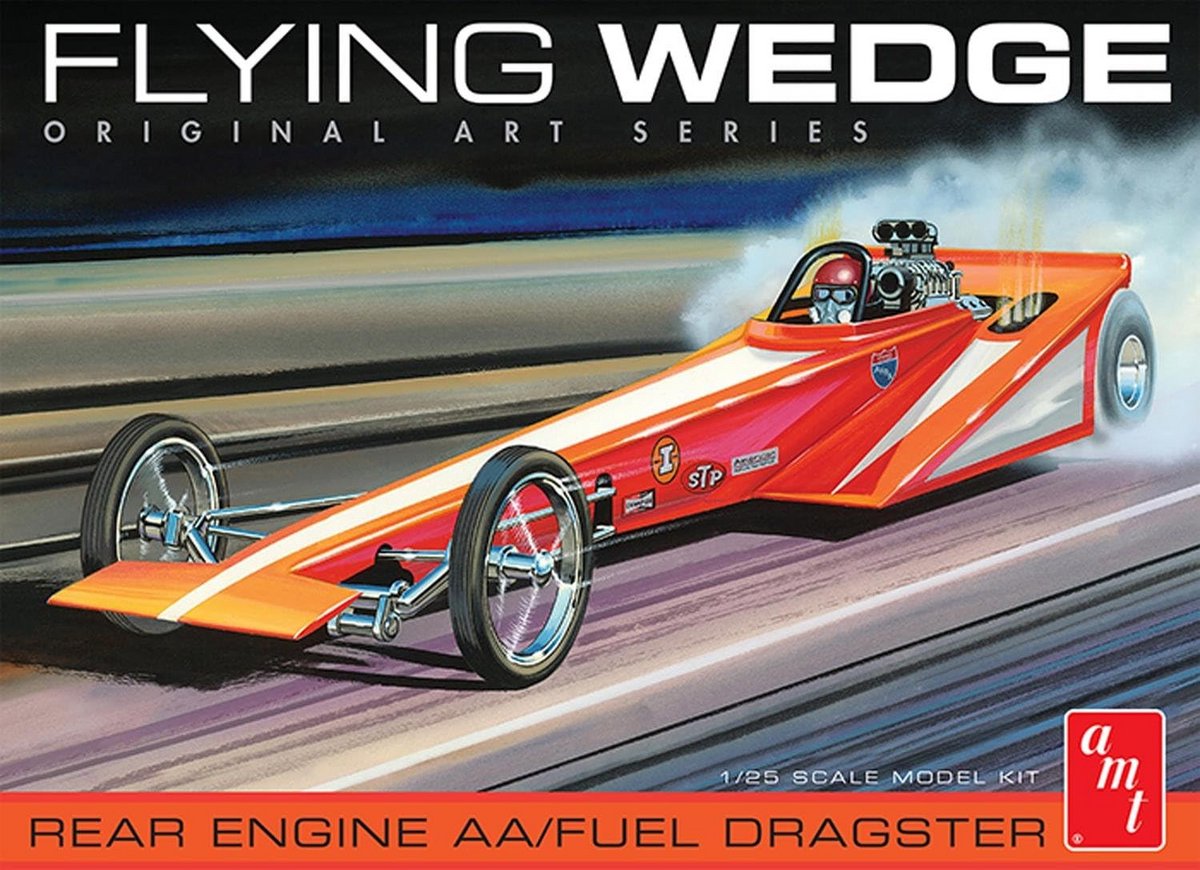 Modelbouwset 1/25 Vliegende Wig Dragster