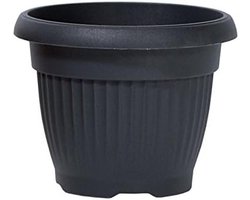 Grote Terracotta Bloempot Antraciet 50 cm Duurzaam