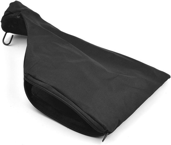 Stofkap tas voor verstekzaag - zwart - verstelbaar - tank riem - stof