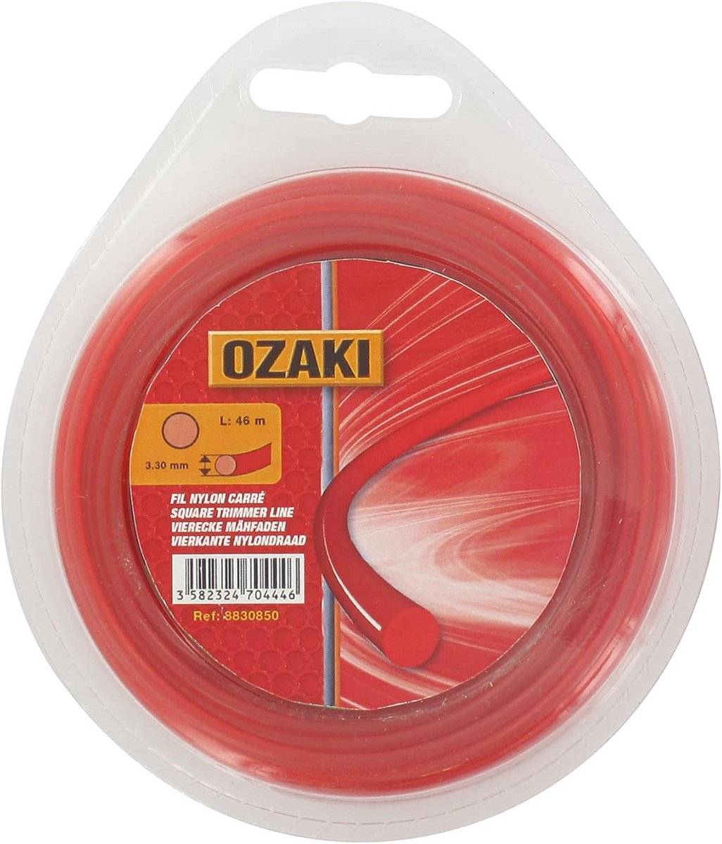 Ronde Nylon Draad voor Trim-/Koplijnen - 1.6 mm Dikte, 15 Meter Lengte