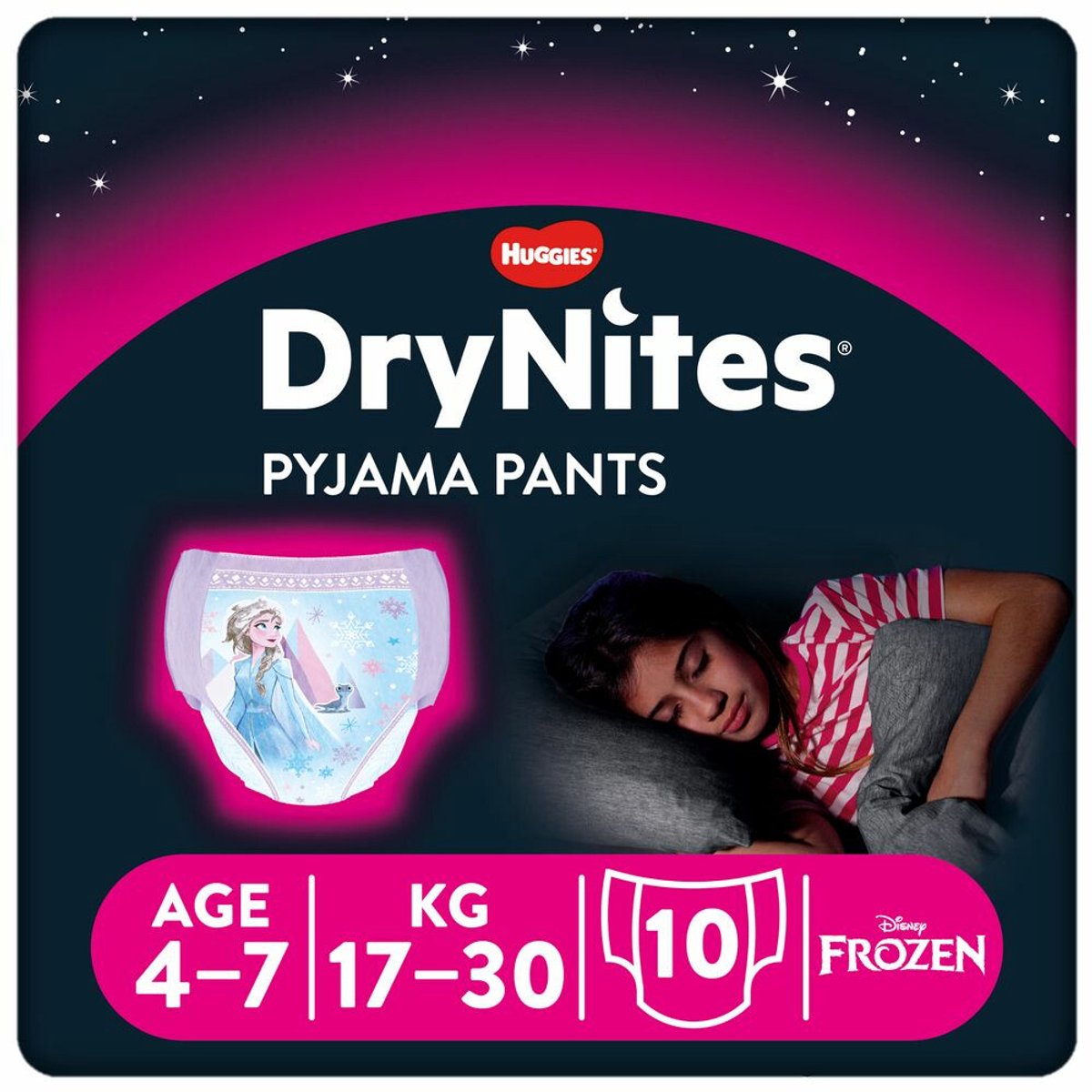 Huggies DryNites Meisjes Nachtbroekjes maat 4