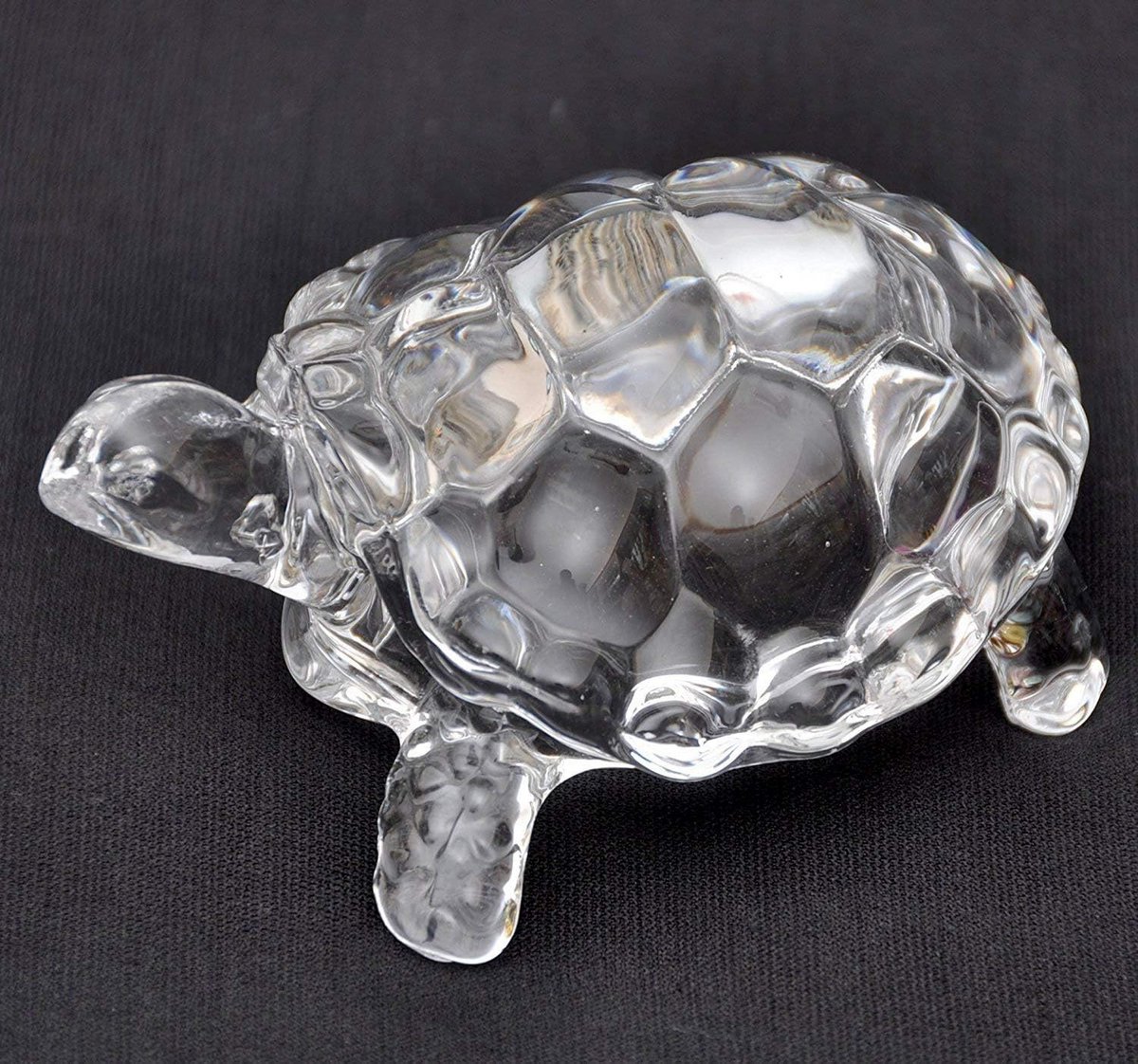 Grote Heldere Kristallen Schildpad voor Vrede, Welvaart en Lange Levensduur