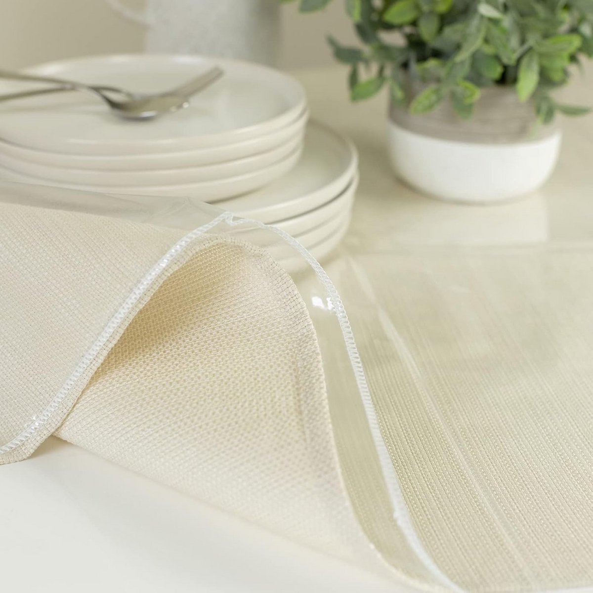Transparant Plastic Tafelkleed - Bescherming tegen Vlekken en Krassen