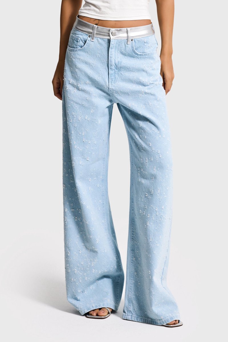 It's Basic - BAGGY MID RISE JEANS