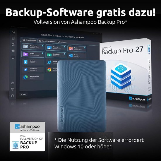 Draagbare Externe Harde Schijf 2 TB USB 3.2 voor PC en Mac — afbeelding 3