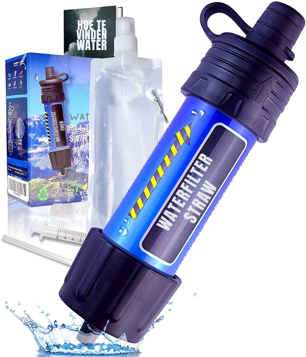 Core® Waterfilter noodpakket - Waterfilter - Blauw - 3cm x 3cm x 14cm