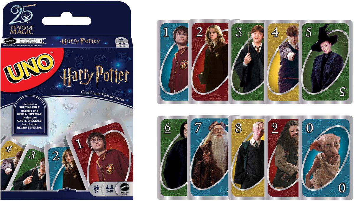 Spel Uno Harry Potter
