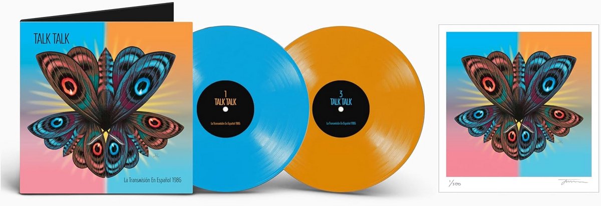 Live Pop/Rock Concert Opname uit 1986 op Gekleurd Vinyl