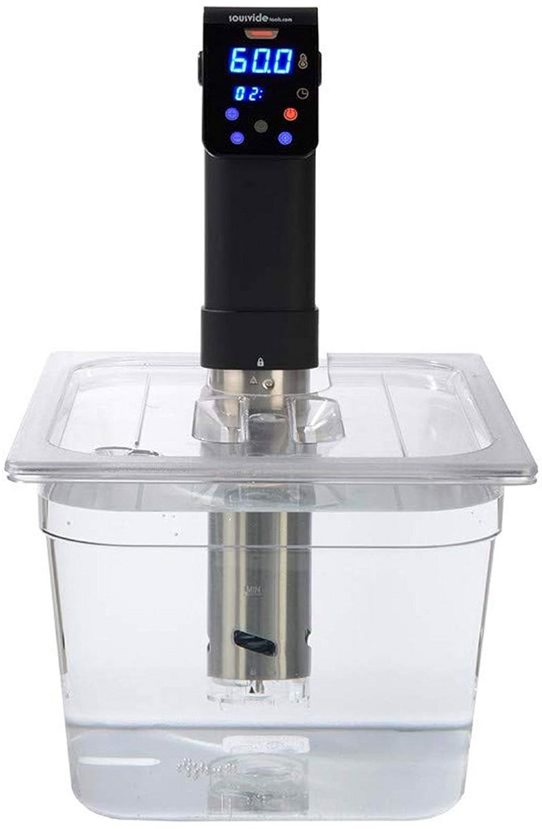 Polycarbonaat Sous Vide Waterbad Bak met Pasvorm Deksel 11.6 Liter