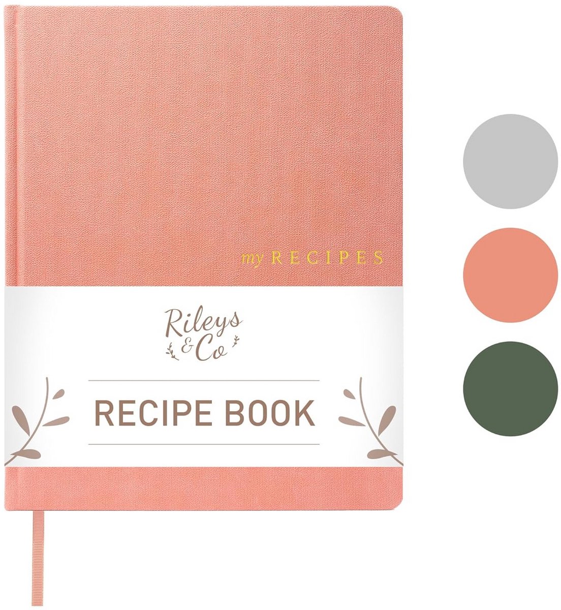 Blanco Receptenboek om Eigen Recepten in te Schrijven – Persoonlijk Kooknotitieboek