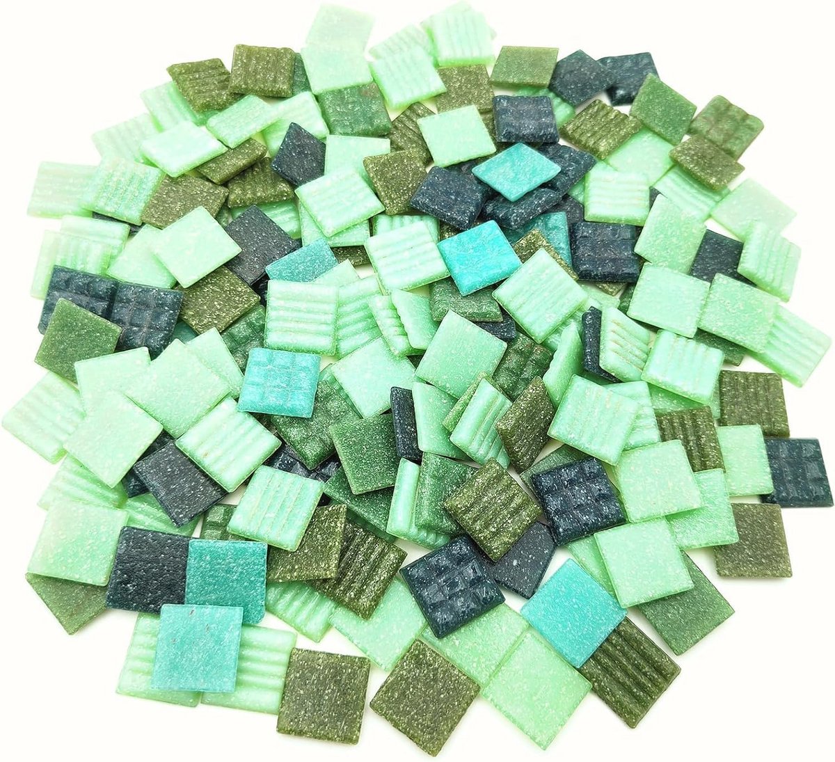 Kwarts Mozaïektegels 2 cm Veelkleurig voor DIY en Handwerk