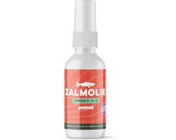 Zalmolie [spray] - 100% Natuurlijk - Boost voor de Gezondheid van je Hond - 100 ml - Glanzende Vacht voor Honden - Ondersteunt de algehele Gezondheid - Koudgeperst en rijk aan Omega 3-6-9 - Alternatief voor Schapenvet