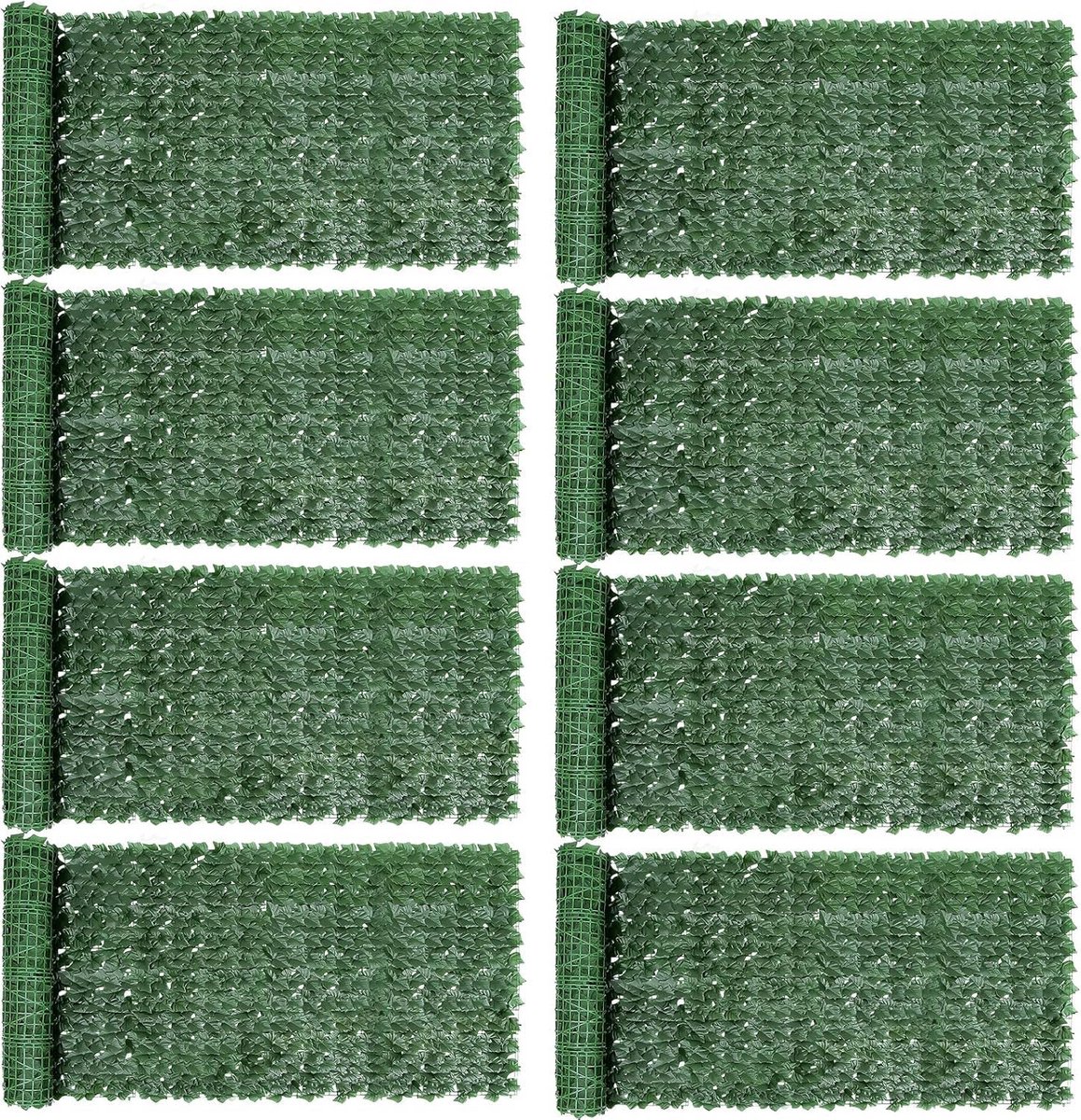 Kunstmatige Klimop Scherm voor Balkon en Tuin 1x3 Meter - Weerbestendige Privacy Haag