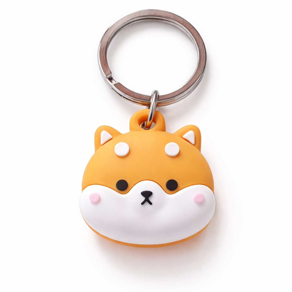 AirTag Hoesje Puppy – Beschermhoes voor AirTag – Schattig Hond Design – Sleutels & Tas