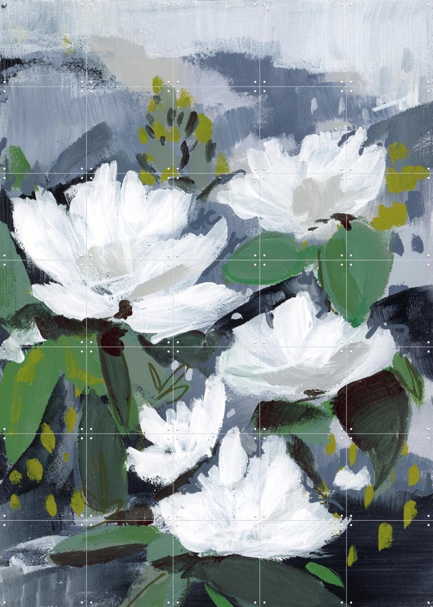 IXXI Cotswold Blossoms 2, Green Barn Studio - 100 x 140 cm - Gratis ophangtool - Grote wanddecoratie en posters - Kwaststreken, Impressionisme