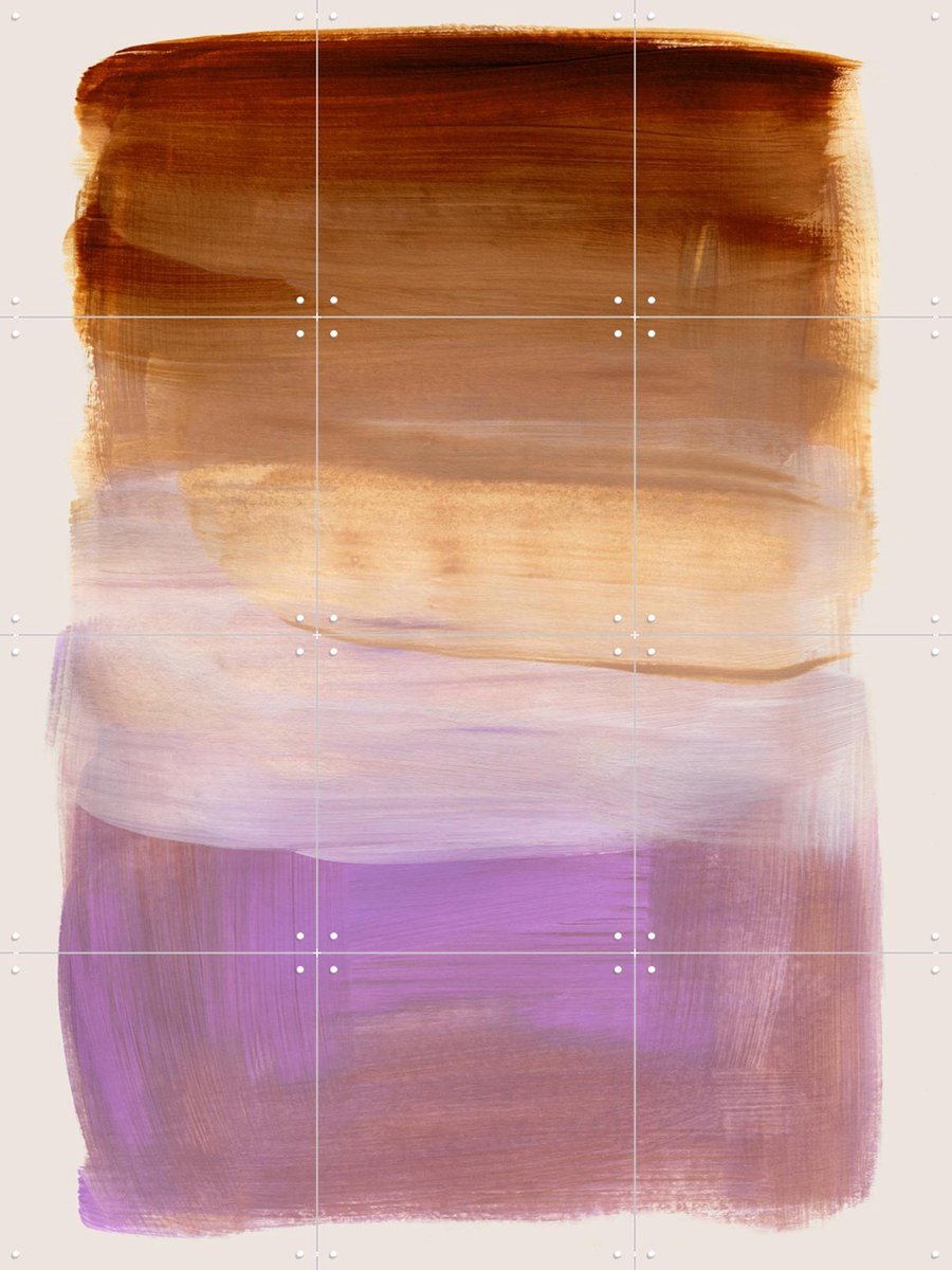 IXXI Abstract Brush Strokes 185, Mareike Böhmer - 60 x 80 cm - Gratis ophangtool - Grote wanddecoratie en posters - Kwaststreken, Abstract, Abstract