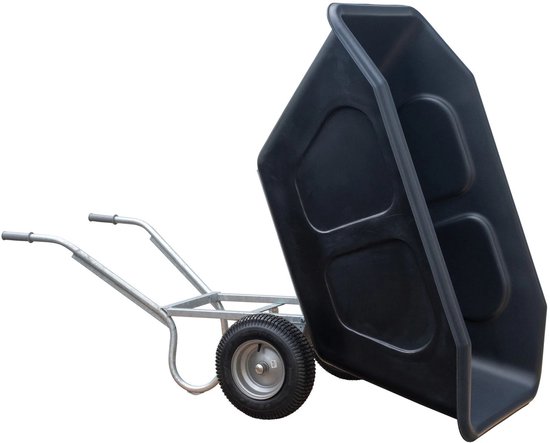 Volume kruiwagen HDPE 500L. 2 wiel van Merkloos	 — afbeelding 3