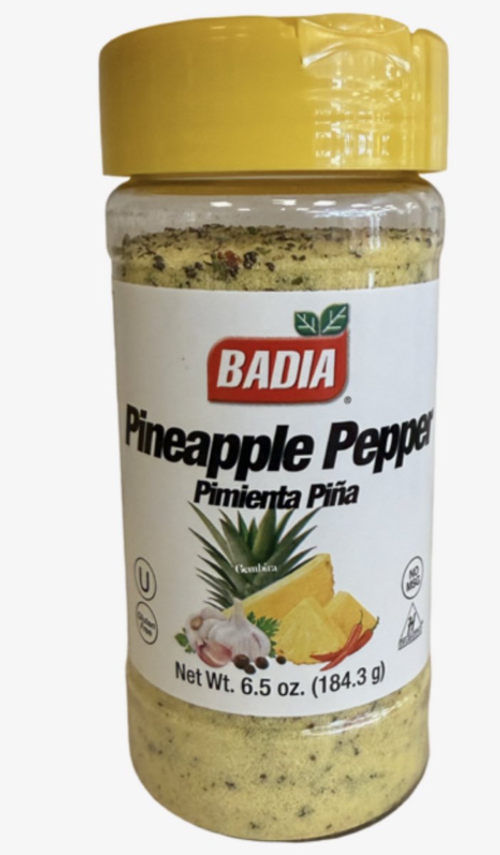 Badia Pineapple Pepper – Zoet-Pittige Kruidenmix met Ananas – 184 g
