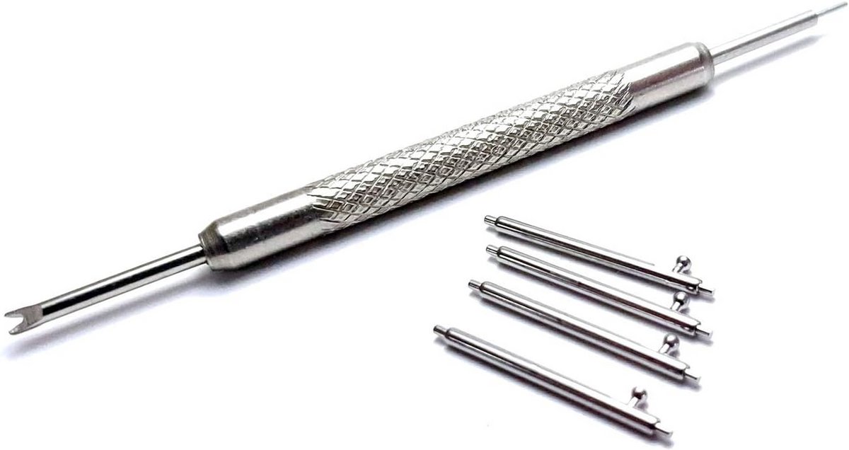 Veerpennen voor Horlogebandjes: 16mm, 18mm, 20mm, 22mm met Gereedschap