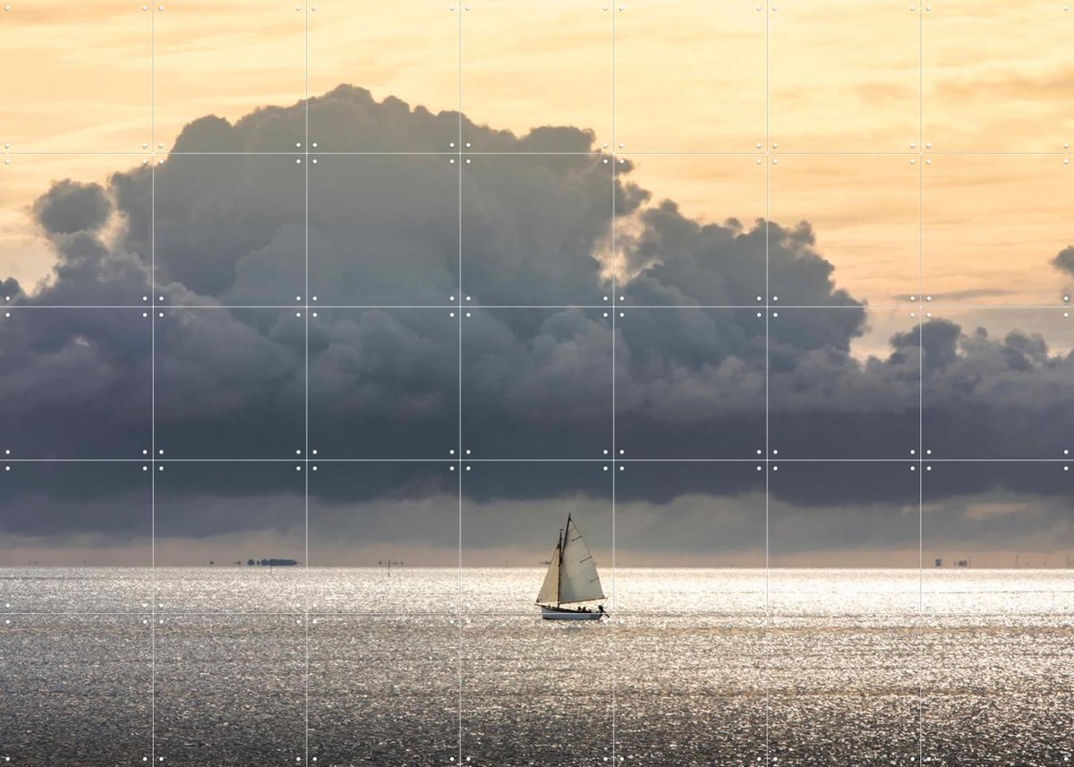 IXXI The Treasure Sailing Journey, Claire Droppert - 140 x 100 cm - Gratis ophangtool - Grote wanddecoratie en posters - Fotografie, Realisme