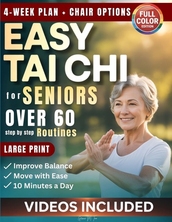 The Gentle Tai CHI for Seniors- Easy Tai Chi for Seniors Ove ... - cover