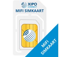 XIPO CONNECT - MiFi Simkaart - Europa Sim + 2GB